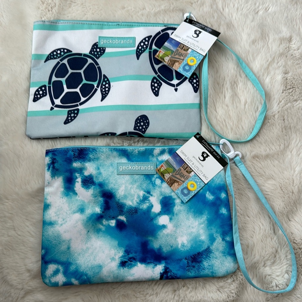 Gecko Swimsuit dry bag NWT - set of 2!